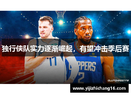 独行侠队实力逐渐崛起，有望冲击季后赛