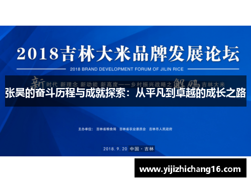 张昊的奋斗历程与成就探索：从平凡到卓越的成长之路